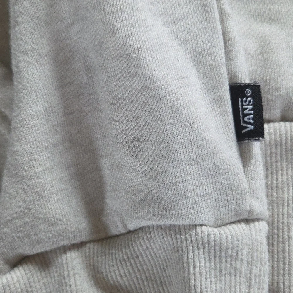 Vans Light Gray Hoodie with Embroidered Accents - Picture 6 of 9